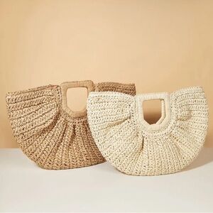 Women's Straw Vacation Bag